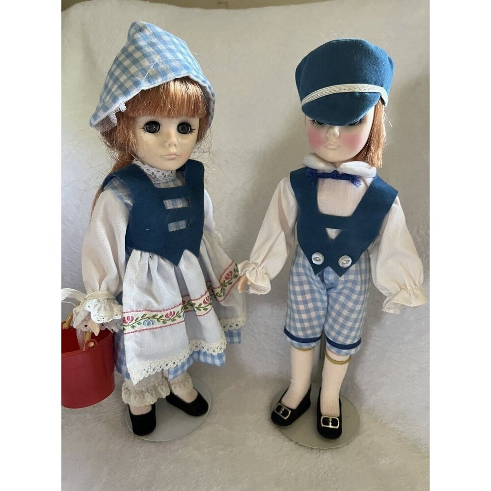 EFFANBEE Vintage Jack And Jill Dolls story book collection pair buy needs home